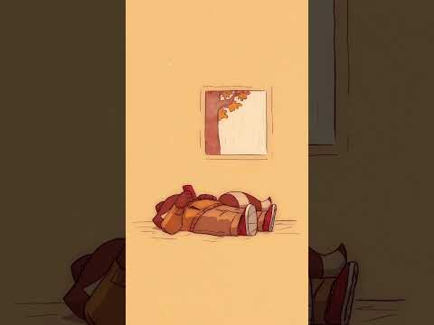 The best Fall activity 🍂 #shorts #animation #beats #lazyday #rainyday