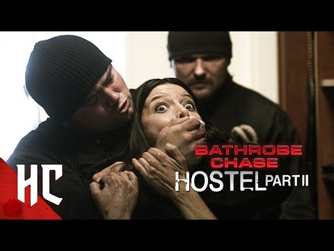 Hostel 2 Clip: Bathrobe Chase Scene #FrightFest2023 | Horror Central
