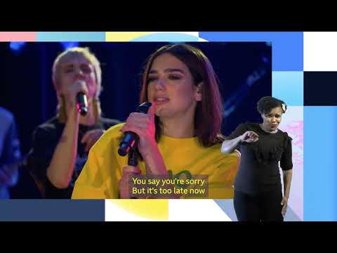 Dua Lipa – IDGAF ft. Charli XCX, Zara Larsson, MØ, Alma – British Sign Language