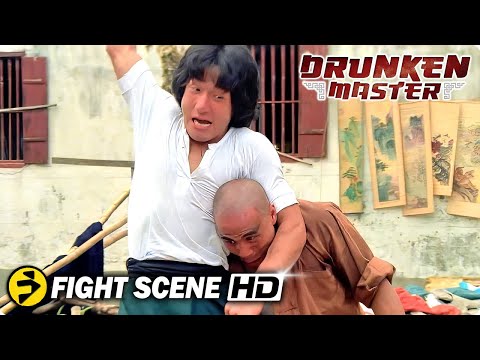 DRUNKEN MASTER | Freddy Wong & Drunken Master VS. The Iron Headed Bullet | Jackie Chan | Fight Scene