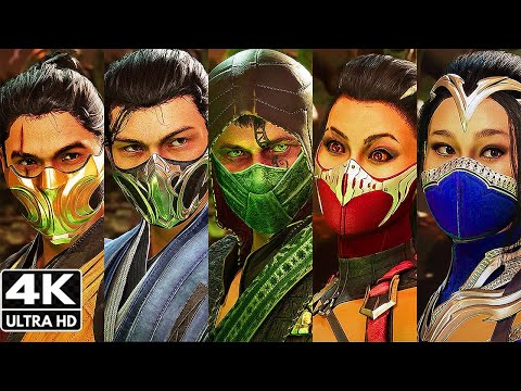 Mortal Kombat 1 All Armageddon Endings Every Characters (2023) 4K-Ultra HDR – MK1