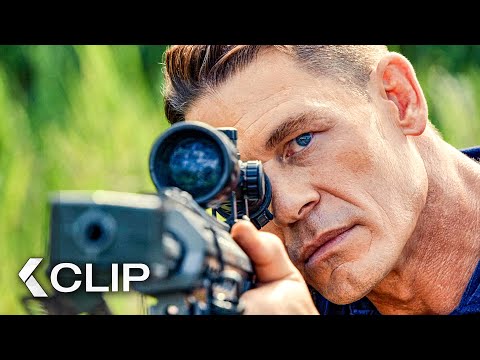 Sniper vs. Helicopter Scene – Freelance (2023) John Cena