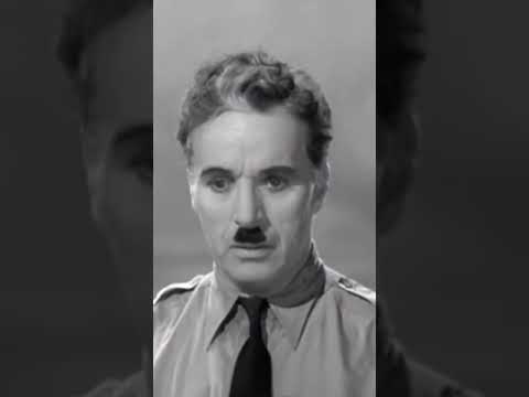 Charlie Chaplin #BOTD 16 April 1889 – Final Speech from The Great Dictator (1940)