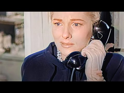 Ida Lupino, Joan Fontaine | The Bigamist 1953 | Colorized Film-Noir | Full Movie