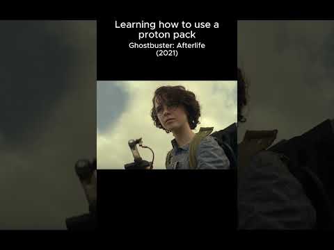 Learning how to use a proton pack #ghostbusters #afterlife #shorts #shortsvideo #fyp #sony