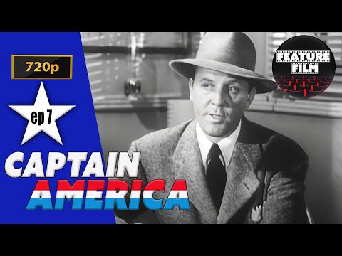 CAPTAIN AMERICA SERIAL Chapter 7 | SUPERHERO movie | CLASSIC MOVIES | Marvel Comics character