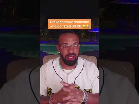 Someone donated 20 Cents to Drake during his stream 😂