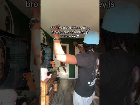 Carti doing great work for the community 🔥😂