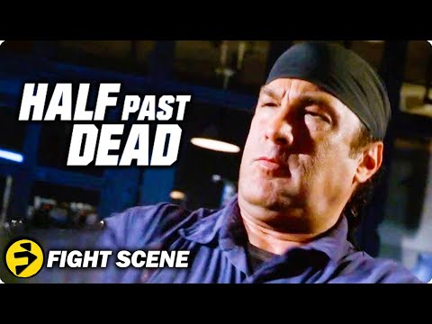 HALF PAST DEAD | Steven Seagal | Chain Fight Scene | Action Thriller Movie