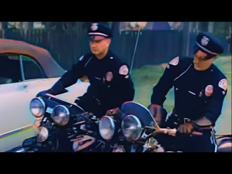 Highway Patrol / Motor Patrol 1950 | Thriller, Crime | Colorized Movie