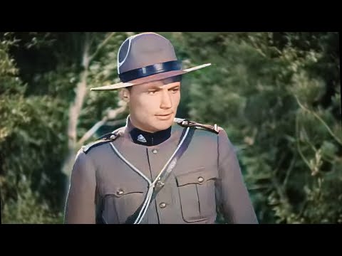 Renfew of the Royal Mounted | Fighting Mad 1939 (Action, Adventure) Colorized Movie