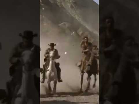 🐎 Stagecoach Chase 🎬 Ben & Charlie (1972) #shorts #westernmovie #horses