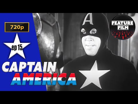 CAPTAIN AMERICA SERIAL Chapter 15 | SUPERHERO movie | CLASSIC MOVIES | Marvel Comics character