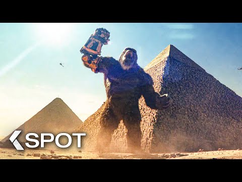 GODZILLA X KONG: The New Empire “Kong Destroys Pyramids” New TV Spot (2024)
