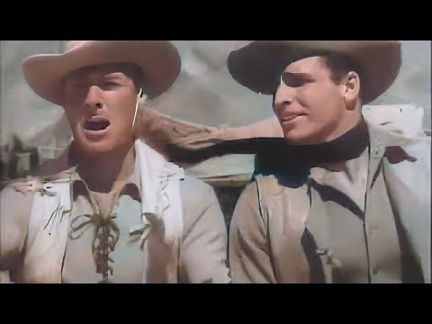 The Thundering Herd (1933) Buster Crabbe & Randolph Scott | Western Movie (Colorized)