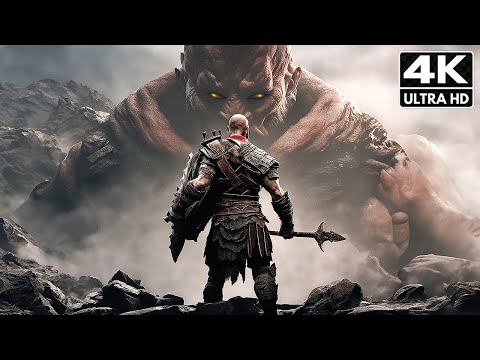 GOD OF WAR Kratos Kill All Gods & Titans (4K Ultra HDR)