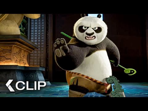 Po Fights Zhen Scene – KUNG FU PANDA 4 (2024)
