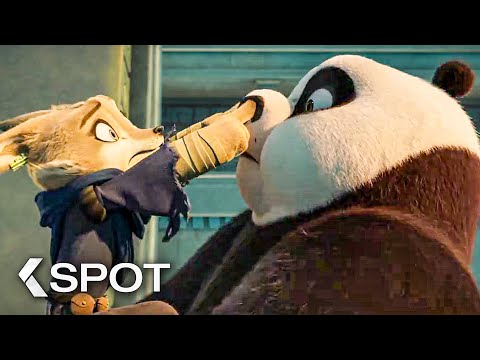 Zhen and Po Try To Sneak Into The Palace – KUNG FU PANDA 4 New TV Spot (2024)