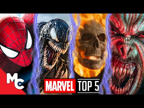 Top 5 Epic Marvel Movie Moments | Spider-Man | Venom | Morbius | Ghost Rider