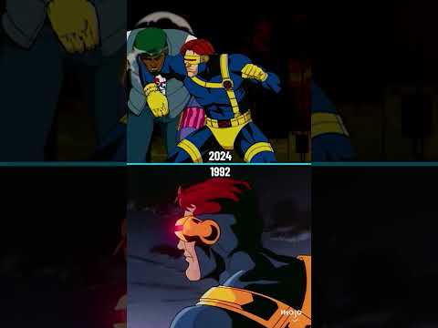 X-Men ’97 vs Original Series: Side by Side #shorts