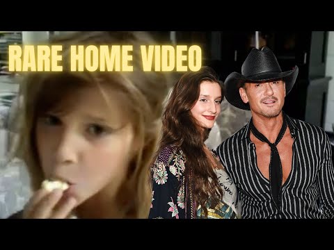 Tim McGraw’s Daughter Steals Faith Hill’s Hair – Never Before Seen Home Video!