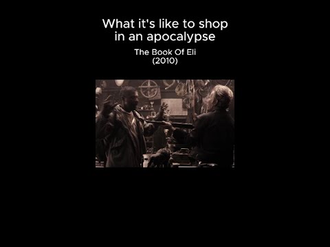 What it’s like to shop in an apocalypse #movie #sony #denzelwashington #apocalypse #action #short