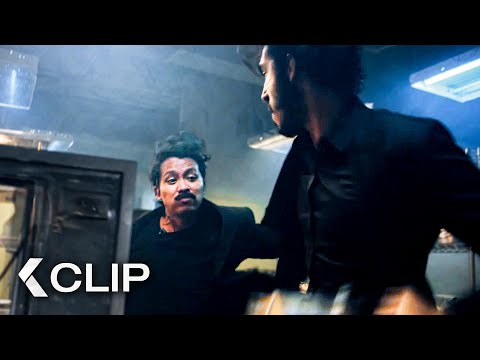 Kitchen Fight Scene – MONKEY MAN (2024) Dev Patel