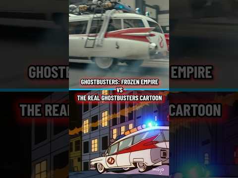 Real Ghostbusters vs Ghostbusters Frozen Empire: Side by Side #shorts