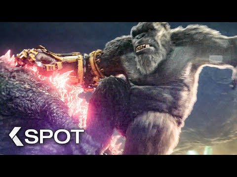 GODZILLA X KONG: The New Empire “Kong Jumps On Godzilla” New TV Spot (2024)