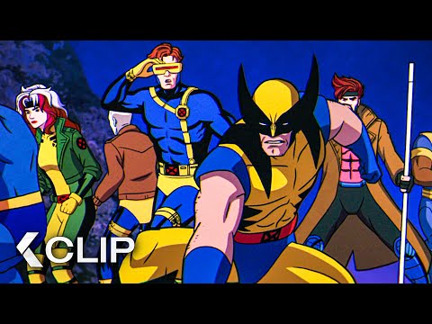 X-Men Fight Sentinels Scene – X-MEN ’97 (2024)