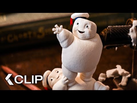 The Mini-Puft Marshmallow Men Are Evil! Scene – GHOSTBUSTERS: Frozen Empire (2024)