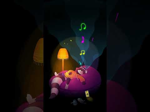 What do you listen to before bed? 💤 #beats #sleep #lofi #shorts #procreate #animation