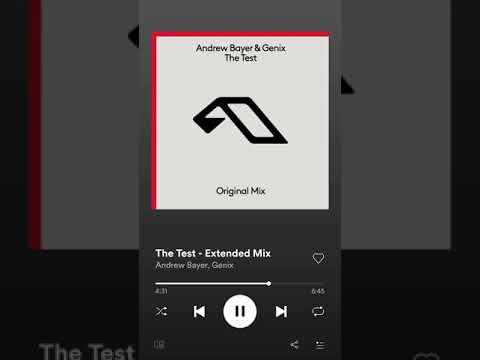 Andrew Bayer, Genix – The Test (Extended Mix) ||Anjunabeats||Tech||Deep Element||Outro