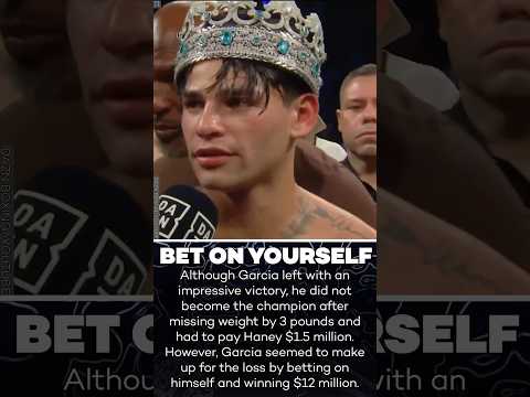 Ryan Garcia Says He Won $12M Betting On Himself in Devin Haney Fight!