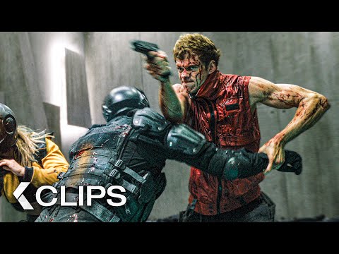 BOY KILLS WORLD All Clips & Trailer (2024) Bill Skarsgård