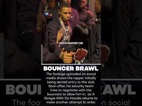A Boogie Gets into Altercation & Gets Maced Outside Paris Nightclub!