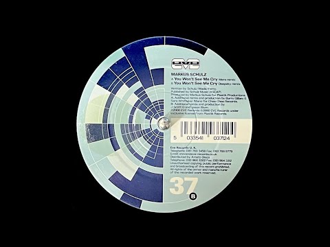Markus Schulz – You Won’t See Me Cry (Deepsky Remix) (2000)