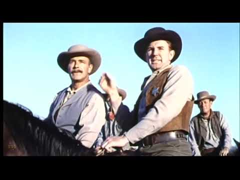 Rage at Dawn (1955 American Technicolor Western film) Randolph Scott, Forrest Tucker, Mala Powers