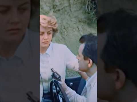 👮 Police road block 🎬 The Fast & the Furious (1954) #fastcars #fastandfurious #hostage #sportscars