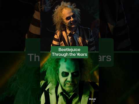 Beetlejuice Through the Years #shorts