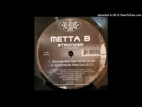Metta B feat. Alice – Stronger (Klubbheads Tribal Dub)