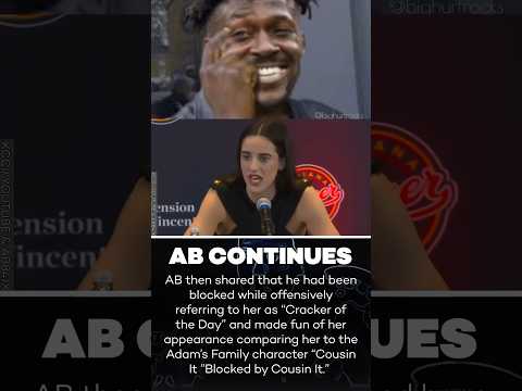 Caitlin Clark Blocks Antonio Brown on Twitter After Offensive Tweets!
