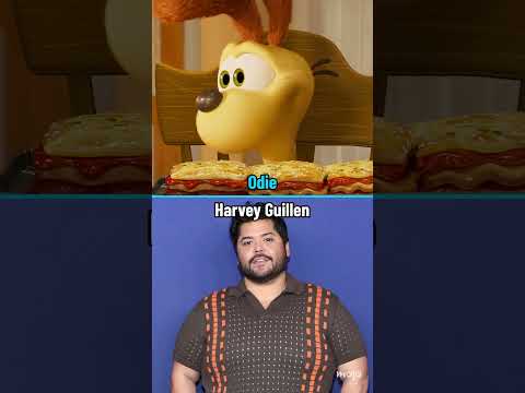 The Garfield Movie Voice Cast #shorts