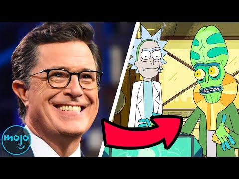 Top 30 Celeb Cameos On Rick And Morty