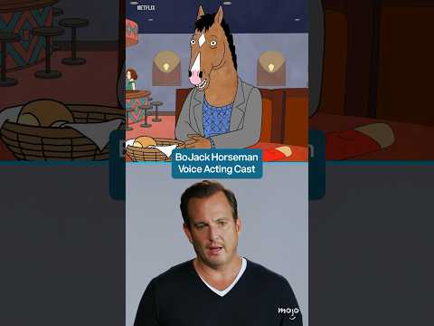BoJack Horseman Voice Cast #shorts