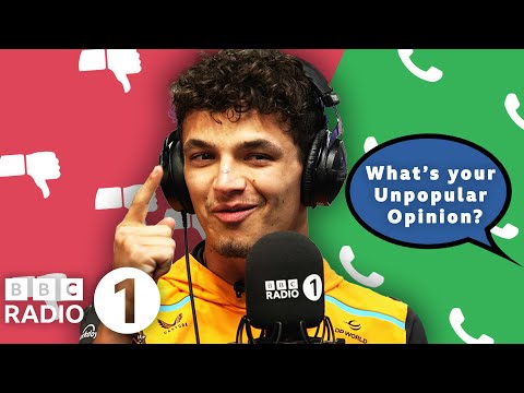 ‘You Know What? You’re Wrong!!’ Lando Norris plays Unpopular Opinion