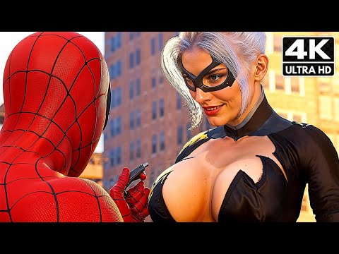 Spider-Man and Black Cat FULL MOVIE (4K ULTRA HD)