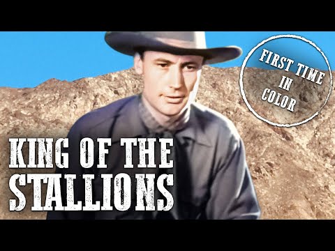 King of the Stallions | COLORIZED | Free Western Movie