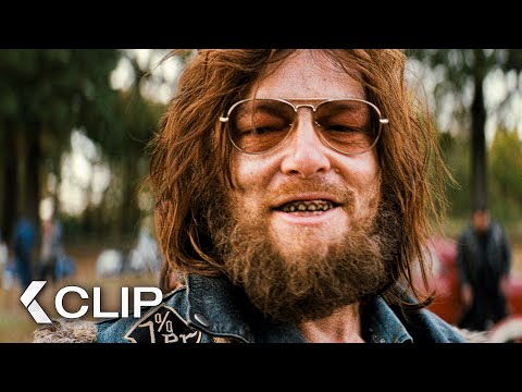 “We Are The Vandals!” Scene – THE BIKERIDERS (2024) Norman Reedus