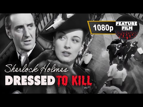 Sherlock Holmes: Dressed to kill (1942) – Full Movie in 1080p HD | Basil Rathbone, Nigel Bruce